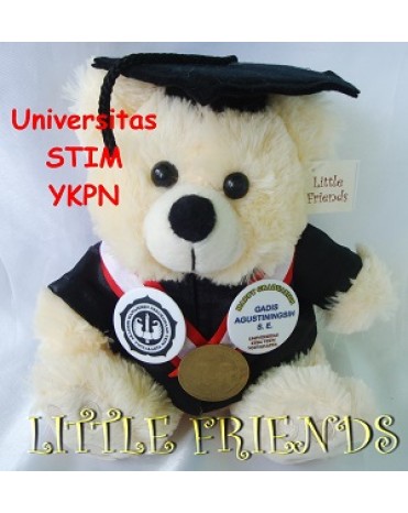 Boneka Wisuda Universitas STIM YKPN Yogyakarta (25 cm)